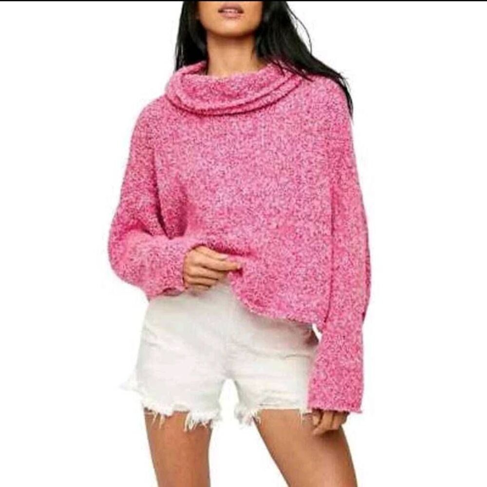 Free People BFF Oversized Cowlneck Sweater
